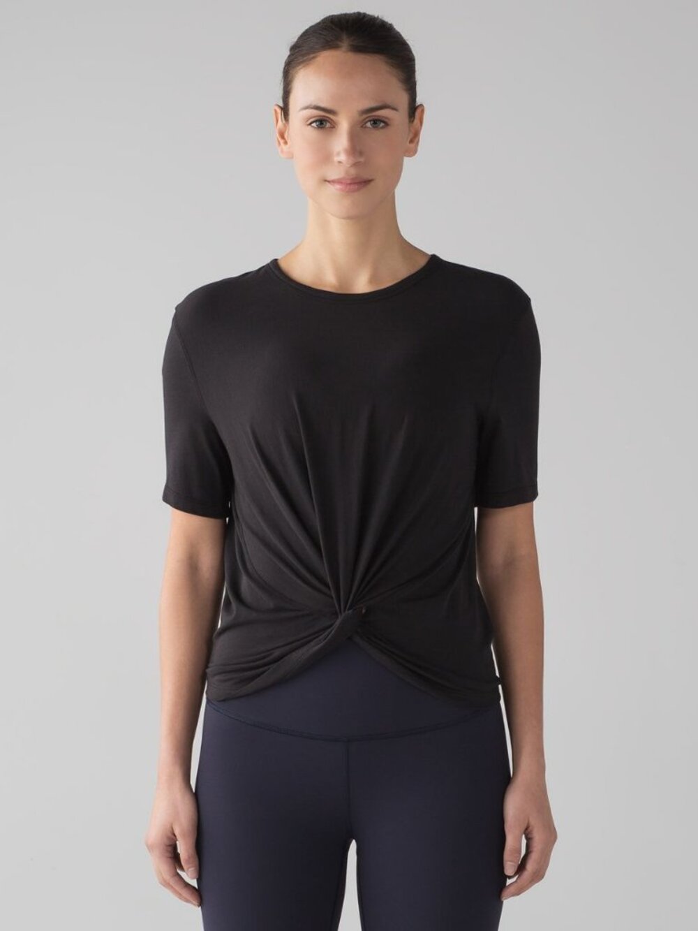 NWT Lululemon Crescent T-Shirt Black 6